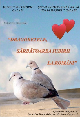 Afi�ul expozi�iei M�rturii arheologice recent descoperite �n jude�ul Gala�i - 2008
